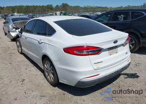2019 Ford Fusion Se из США, поврежденный, VIN 3FA6P0HD3KR229648